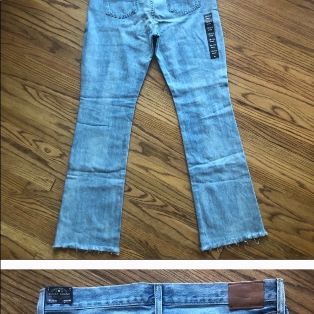 Lucky brand “sweet boot” jean.